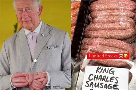 King Charles III 'sausage fingers' on sale to mark his ascension to the ...