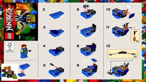 LEGO instructions - Ninjago - 30292 - Jay's Nano Mech - YouTube