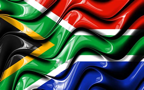 South African Flag Wallpaper