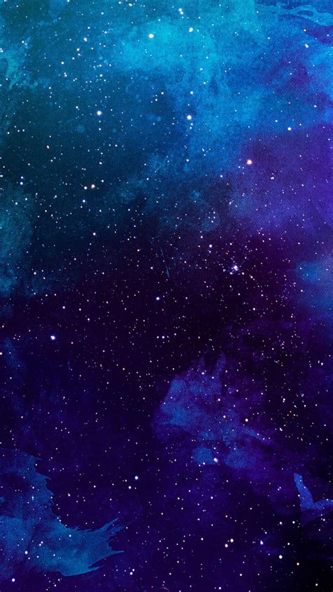 purple and blue galaxy illustration digital art #colorful #1080P # ...