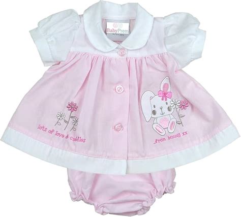 Babyprem Premature Baby Dress Knickers Set Bunny Preemie Clothes 3-5lb ...