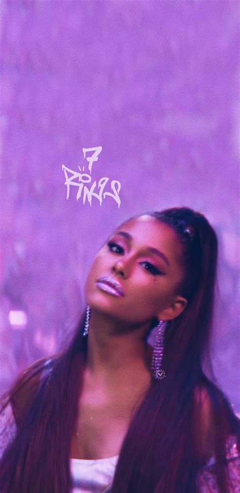 Aggregate 72+ ariana grande 7 rings wallpaper best - in.cdgdbentre