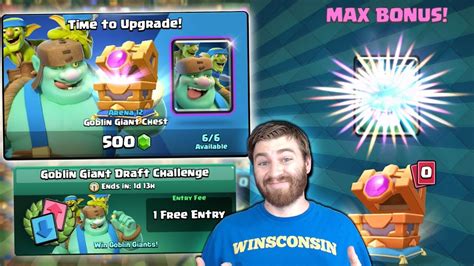 NEW CARD CHEST OFFERS & GOBLIN GIANT CHALLENGE! | Clash Royale | NEW ...