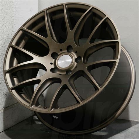 18x8.5 ESR SR12 5x112 35 Bronze Wheels Rims Set(4) - Wheels