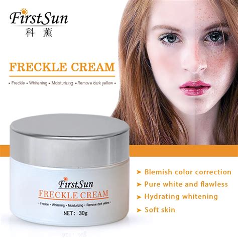 Firstsun 30g Freckle Acne Scar Removal Cream Melasma Pigment Sunburn ...