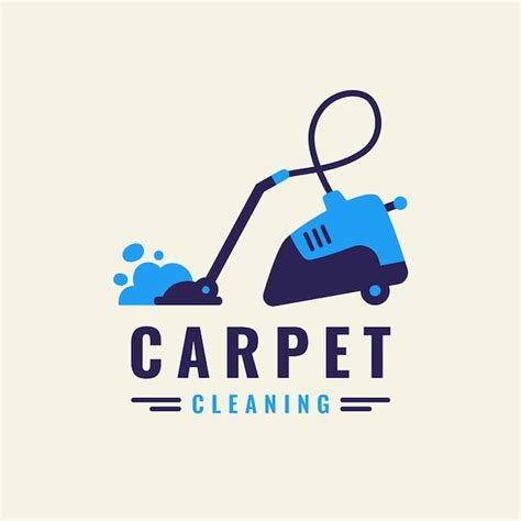 Free Vector | Carpet cleaning logo design