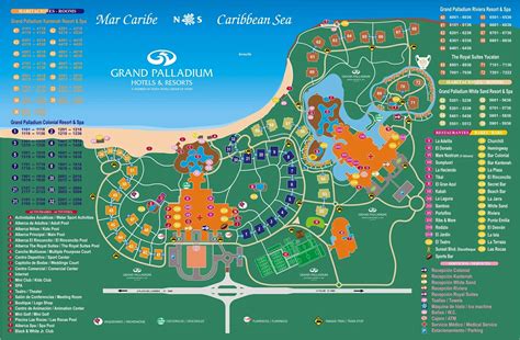 Resort map for the honeymoon! | Riviera maya mexico, Mayan riviera ...