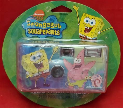 2007 Spongebob Squarepants 35mm One Time Use Disposable Camera Y2K 00s ...