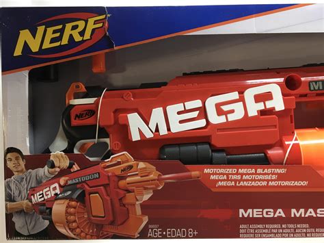 Lot - Hasbro Nerf N-Strike Mega Mastodon Blaster