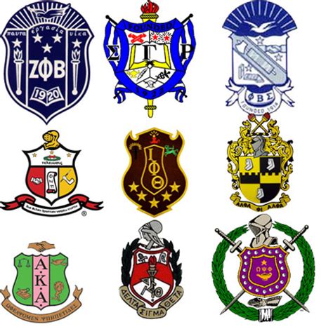 Fraternities And Sororities Symbols