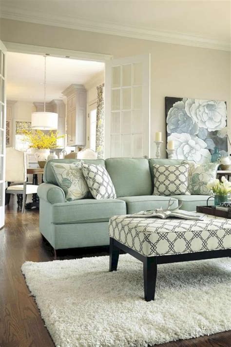 20+ Light Blue Couch Living Room Ideas – DECOOMO