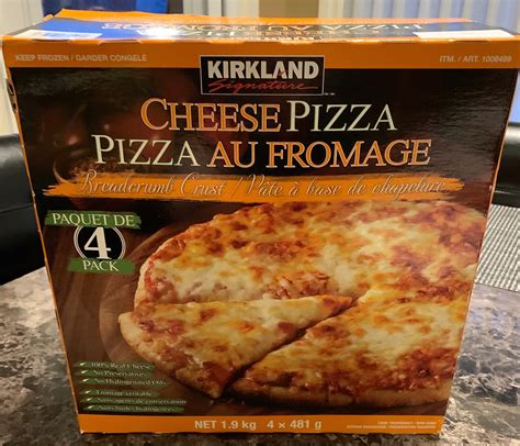 Costco Kirkland Signature Frozen Cheese Pizza Review