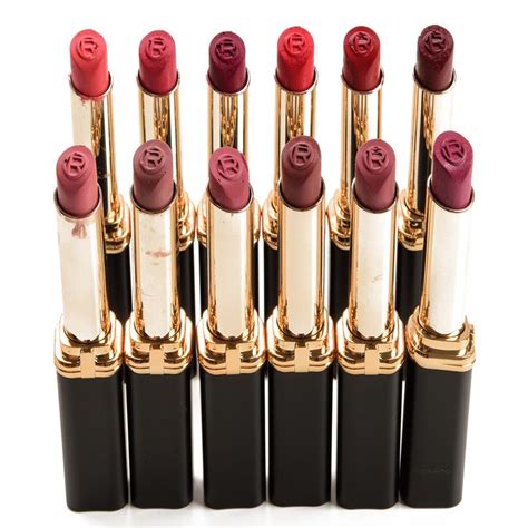 L'Oreal Colour Riche Intense Volume Matte Lipstick Swatches | Colour ...