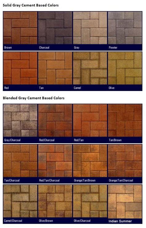 Pavers Products Colors > ABC PAVERS - Luxury Outdoor Living