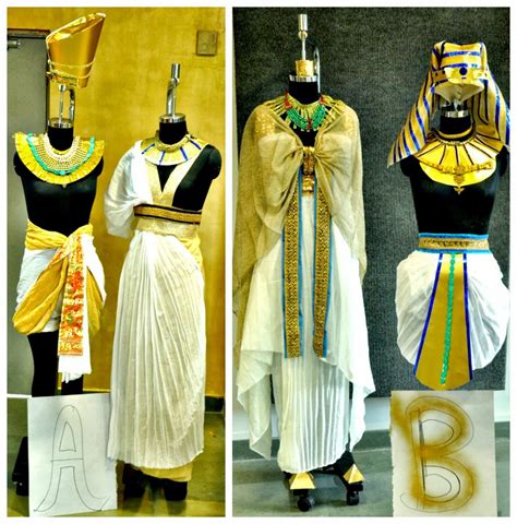 The reconstruction of the Ancient Egyptian clothing for man and woman ...