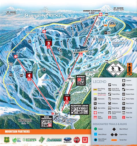 Mission Ridge Ski Area - SkiMap.org