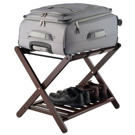 Winsome Remy Folding Wood Luggage Rack & Reviews | Wayfair