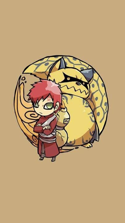 Naruto Jinchuuriki - Gaara & One-Tailed Shukaku (Monster Tanuki ...