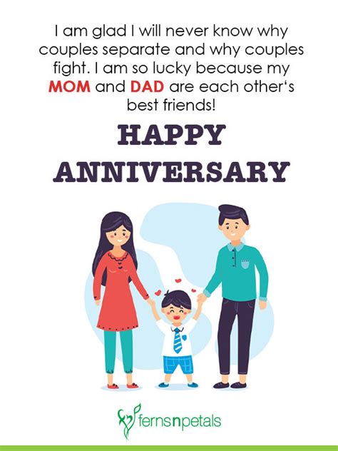 Wedding Anniversary Wishes, Quotes For Parents - FNP