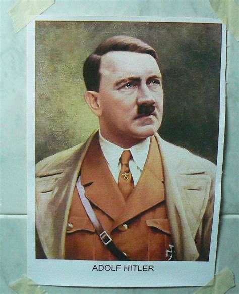 Adolf Hitler portrait on canvas