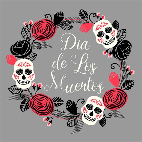 Dia de los muertos. Day of The Dead. Vector design element. 291714 ...