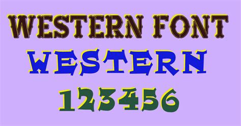 Western Font Generator - Old Western Fonts Free Download