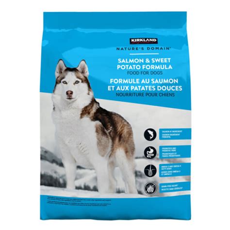 Kirkland Signature Nature’s Domain Salmon & Sweet Potato Dry Dog Food ...