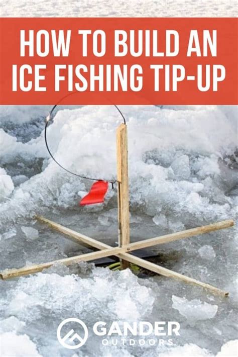 How to Build an Ice Fishing Tip-Up | Ice fishing tip ups, Ice fishing ...