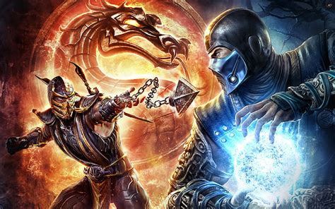 HD wallpaper: Scorpions vs Sub Zero Mortal Kombat, mortal kombat ...