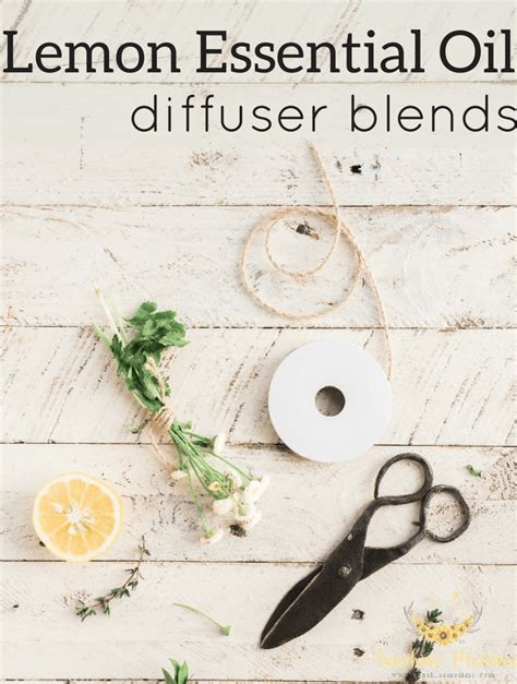 Lemon Essential Oil Diffuser Blends | Diffuser blends, Lemon essential ...