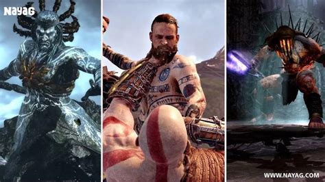 All Bosses God of War Ragnarok: Secret Bosses, Hardest Bosses, Mini ...