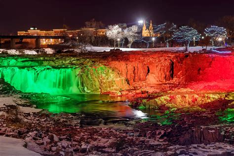 Winter Wonderland at Falls Park 2024-2025 in South Dakota - Rove.me