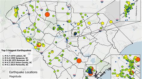 Columbia, South Carolina, earthquake: 2.5 magnitude tremors hit after ...