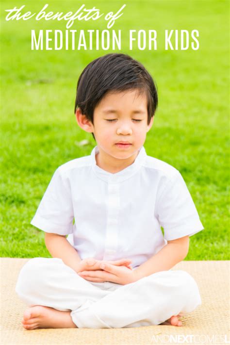 Meditation for Kids: The Benefits of Teaching Your Child How to ...