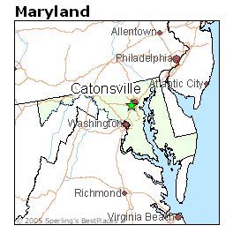 map of catonsville md - Google Search | Best places to live, Maryland ...