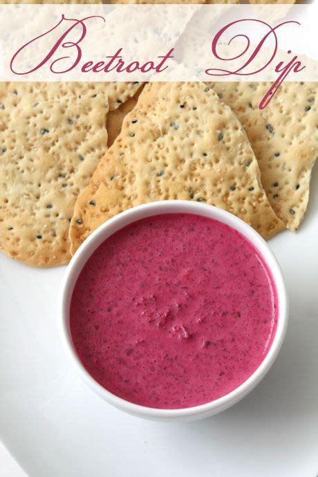 Healthy Beetroot Dip @ Not Quite Nigella