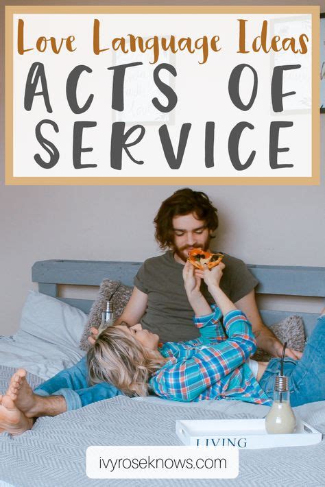 Acts of Service Love Language Ideas | Love languages, Healthy ...