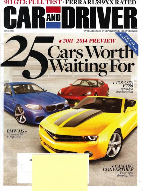 Car & Driver magazine cover | Forum topic | TUNE86