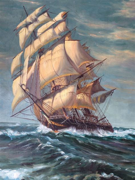 1800 sail ship - Google Search | Ship paintings, Ship art, Sailing ships