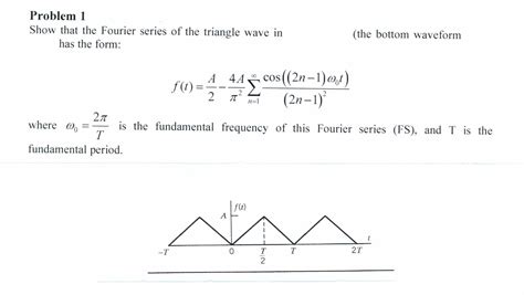 Trigonometric Fourier Series