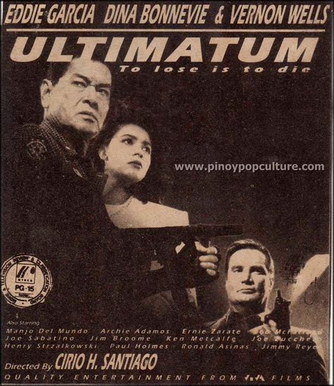 Pinoy Pop Culture: Movie Ads: "Ultimatum" (1994)