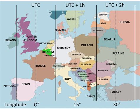 The Belgian timezone and the daylight time saving system – Royal ...