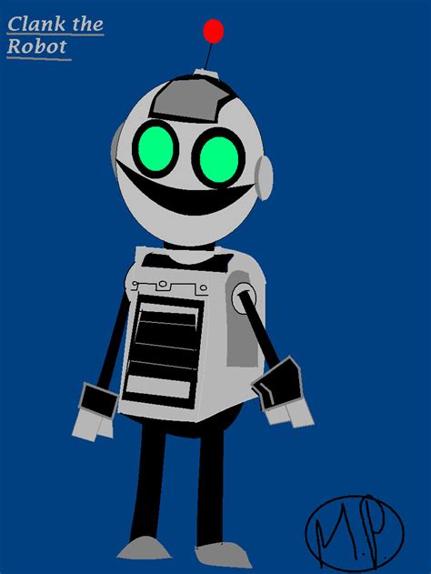 Clank the robot by yoshiyoshi700 on DeviantArt