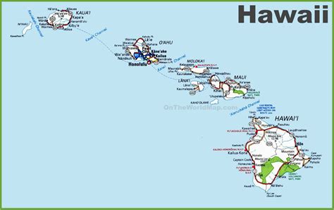 Map Hawaii - Share Map