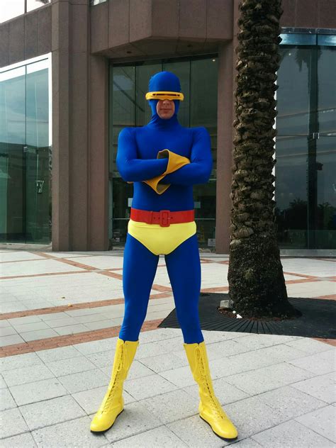 X-Men Cyclops Blue Superhero Costume [16060717] - $38.99 - Superhero ...