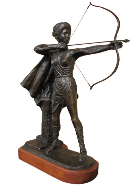 Artemis Bronze Sculpture F9867 - joenevo