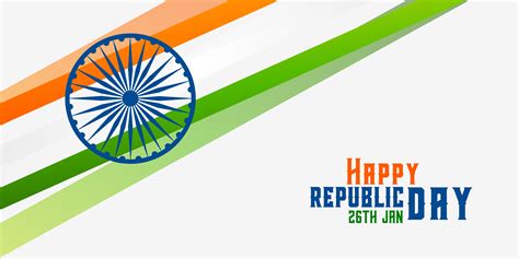 happy republic day indian flag banner design - Download Free Vector Art ...