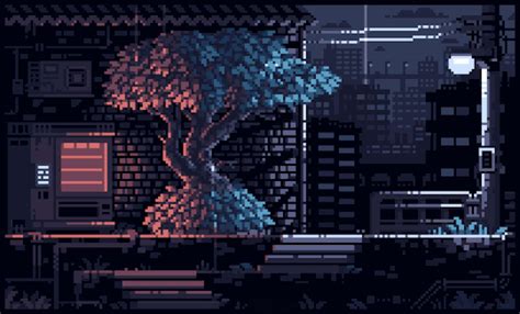 コレクション pixel art rainy city gif 415101-Pixel art rainy city gif