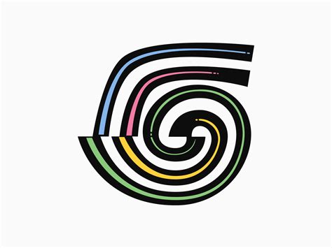 Number 5 - Logo design, illustration, icon by Satriyo Atmojo on Dribbble