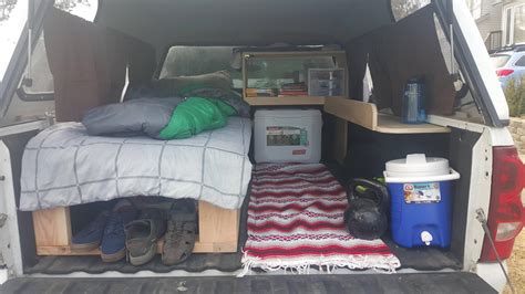 DIY Truck Bed Micro Camper